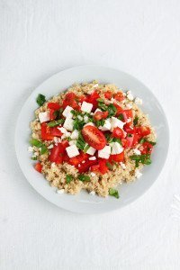  Quinoa & Tomato salad 